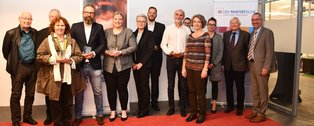 Die Preisträger*innen bei der Preisverleihung